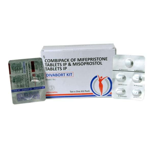 Combipack of Mifepristone Tablets IP & Misoprostol Tablets IP - Divabort Kit