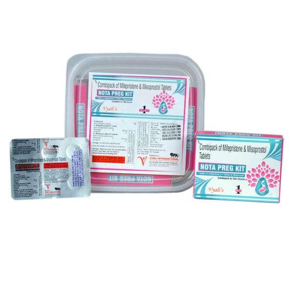 Nota Preg Kit – Combipack of Mifepristone & Misoprostol for Safe Pregnancy Termination