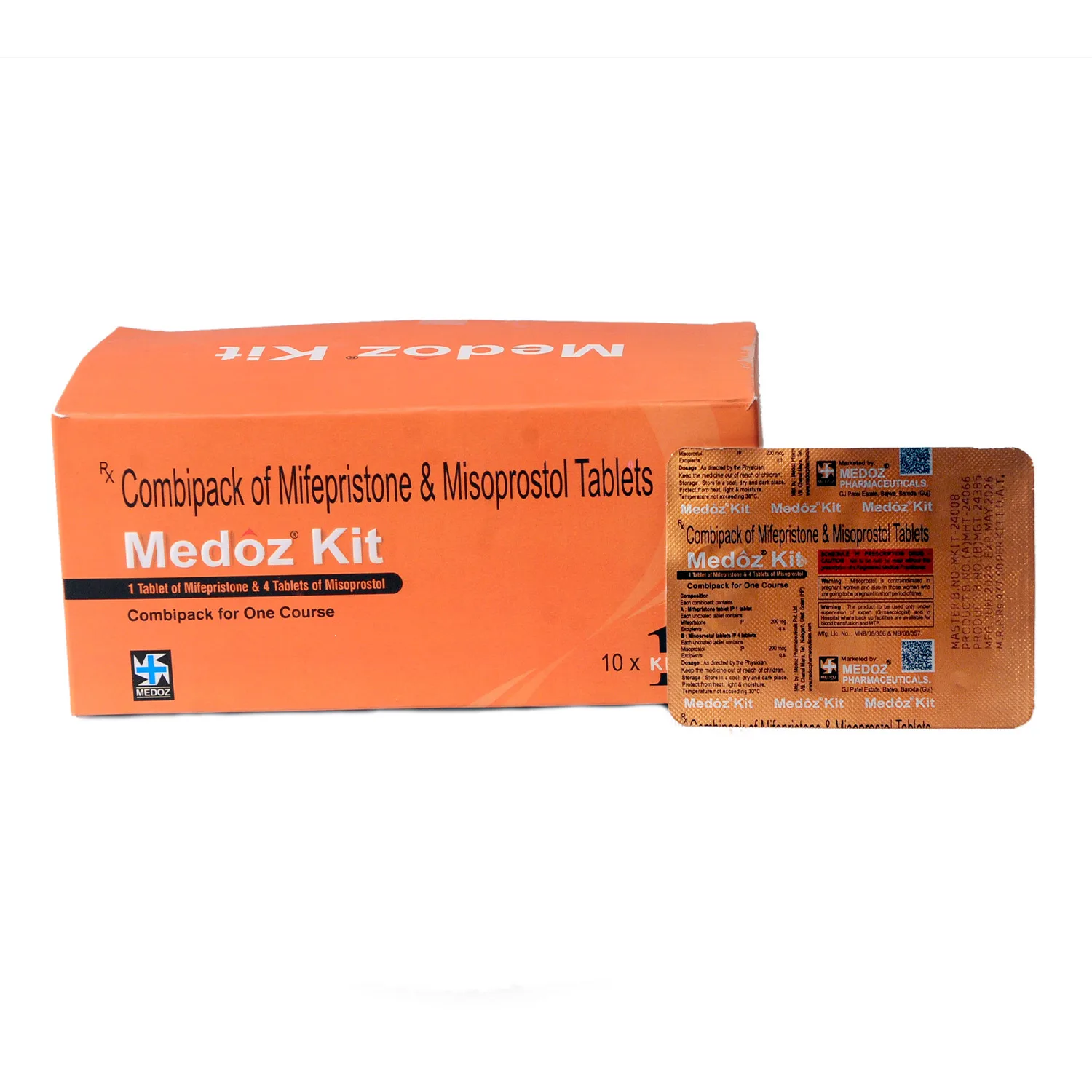 Product Information for Medoz Kit (Combipack of Mifepristone & Misoprostol)