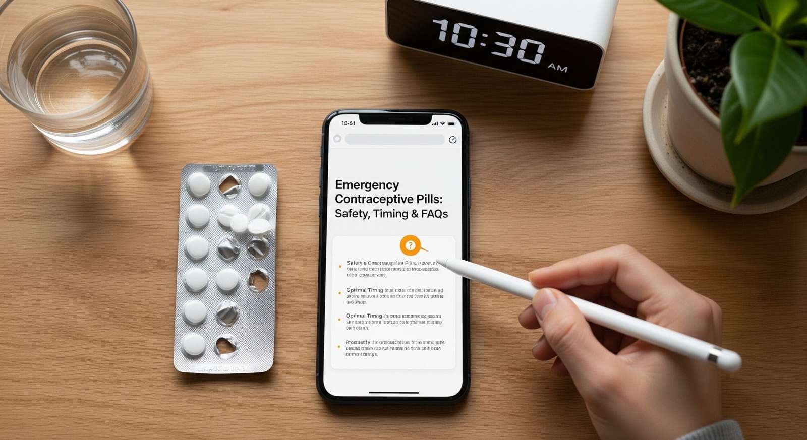 Emergency contraceptive pills