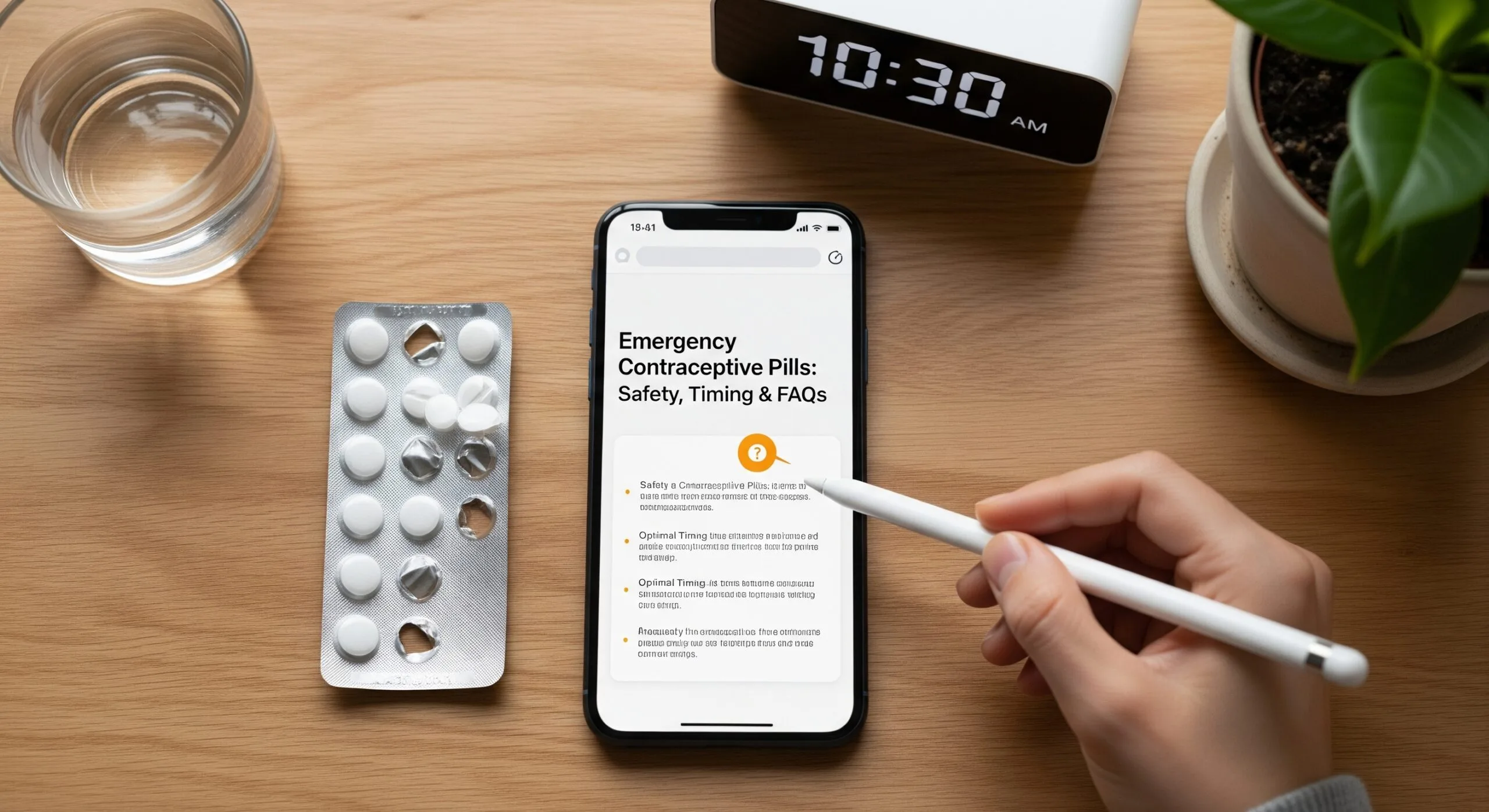 Emergency contraceptive pills