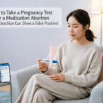 Pregnancy test after abortion