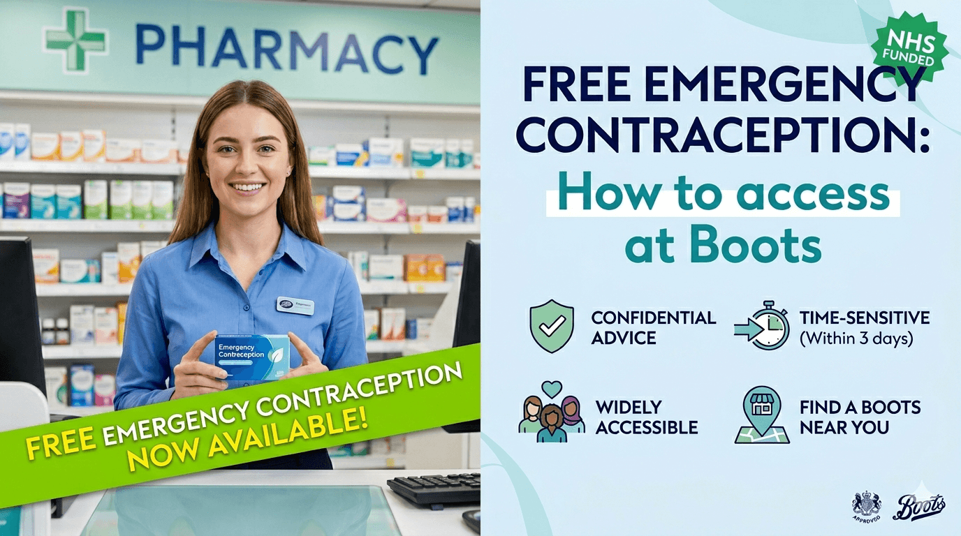 free emergency contraception boots