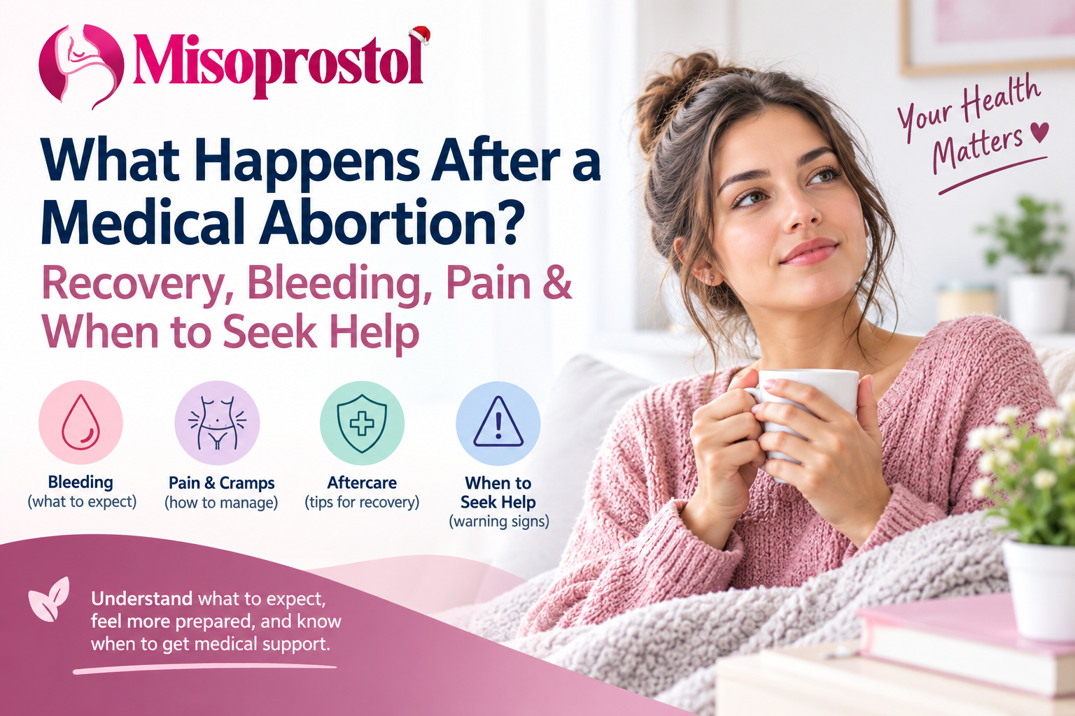 medical abortion recovery