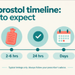 how long does misoprostol take to work